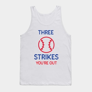 Funny Baseball Design for Baseball lovers. Tank Top